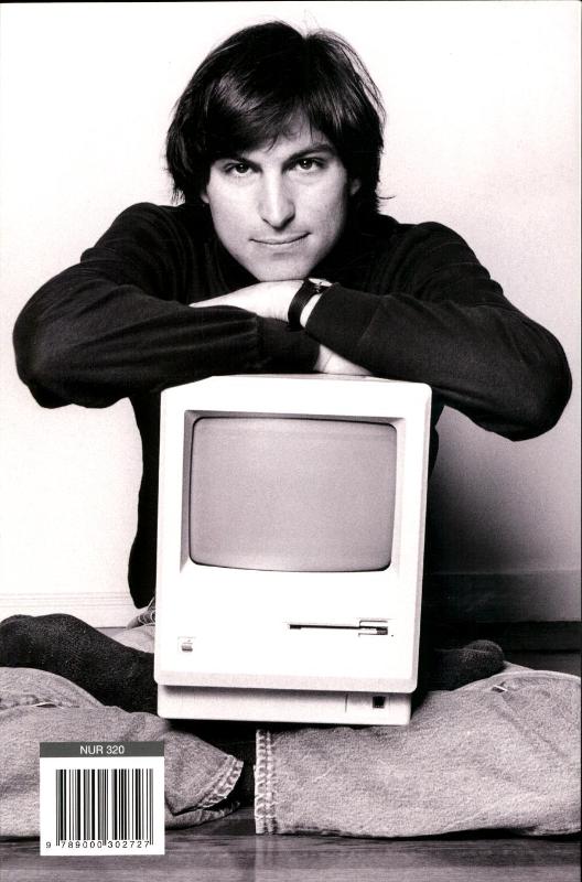 Achterkant van Steve Jobs