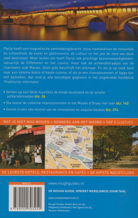 Achterkant van Parijs