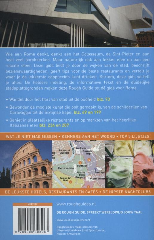 Achterkant van Rome