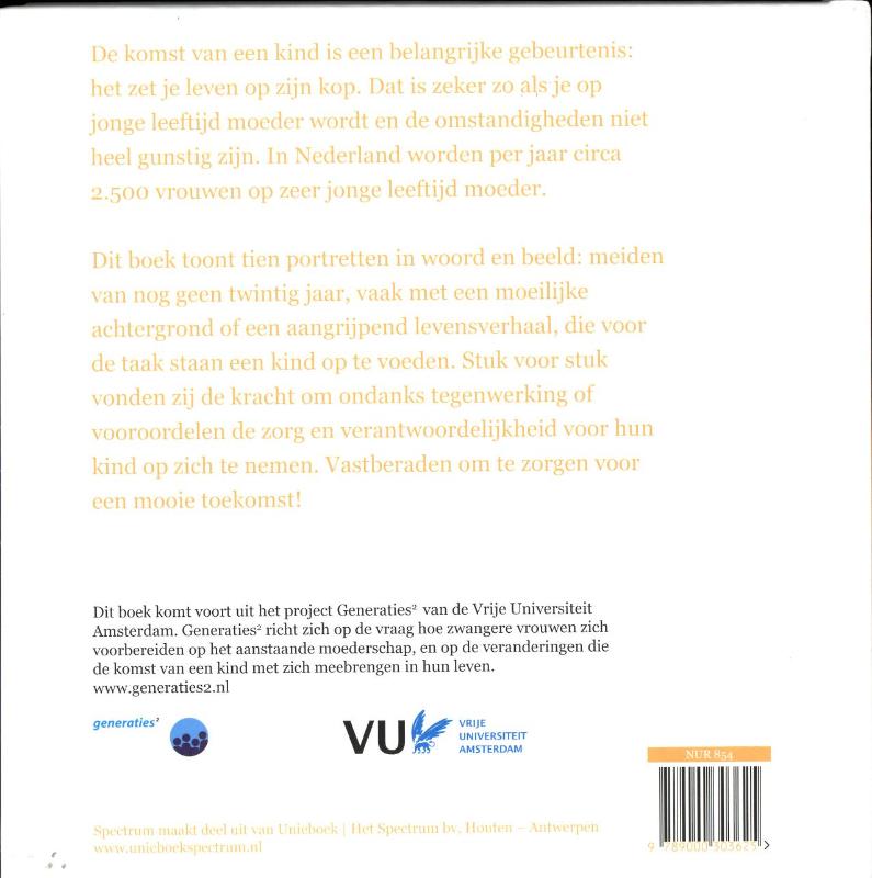 Achterkant van Jong & Ouder