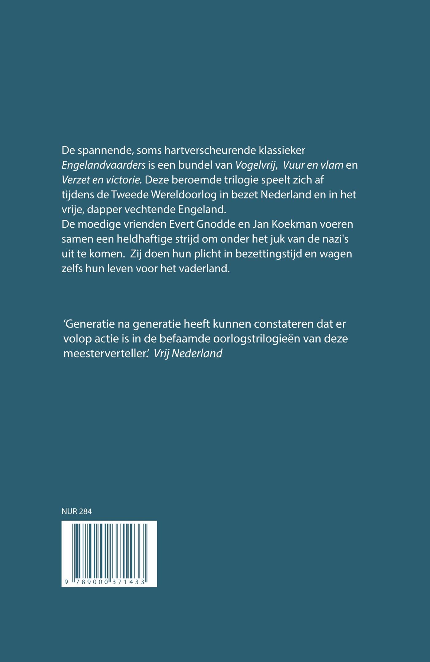 Achterkant van De Engelandvaarders