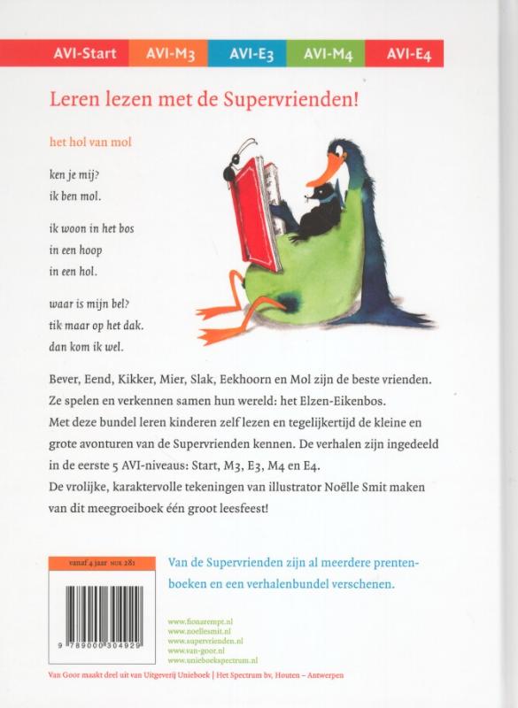 Achterkant van Het hol van mol