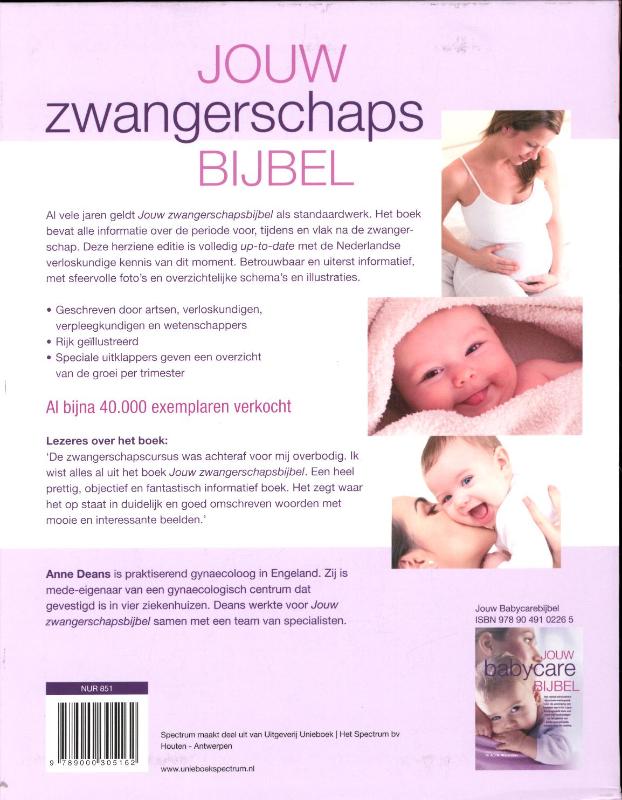 Achterkant van Jouw zwangerschaps bijbel