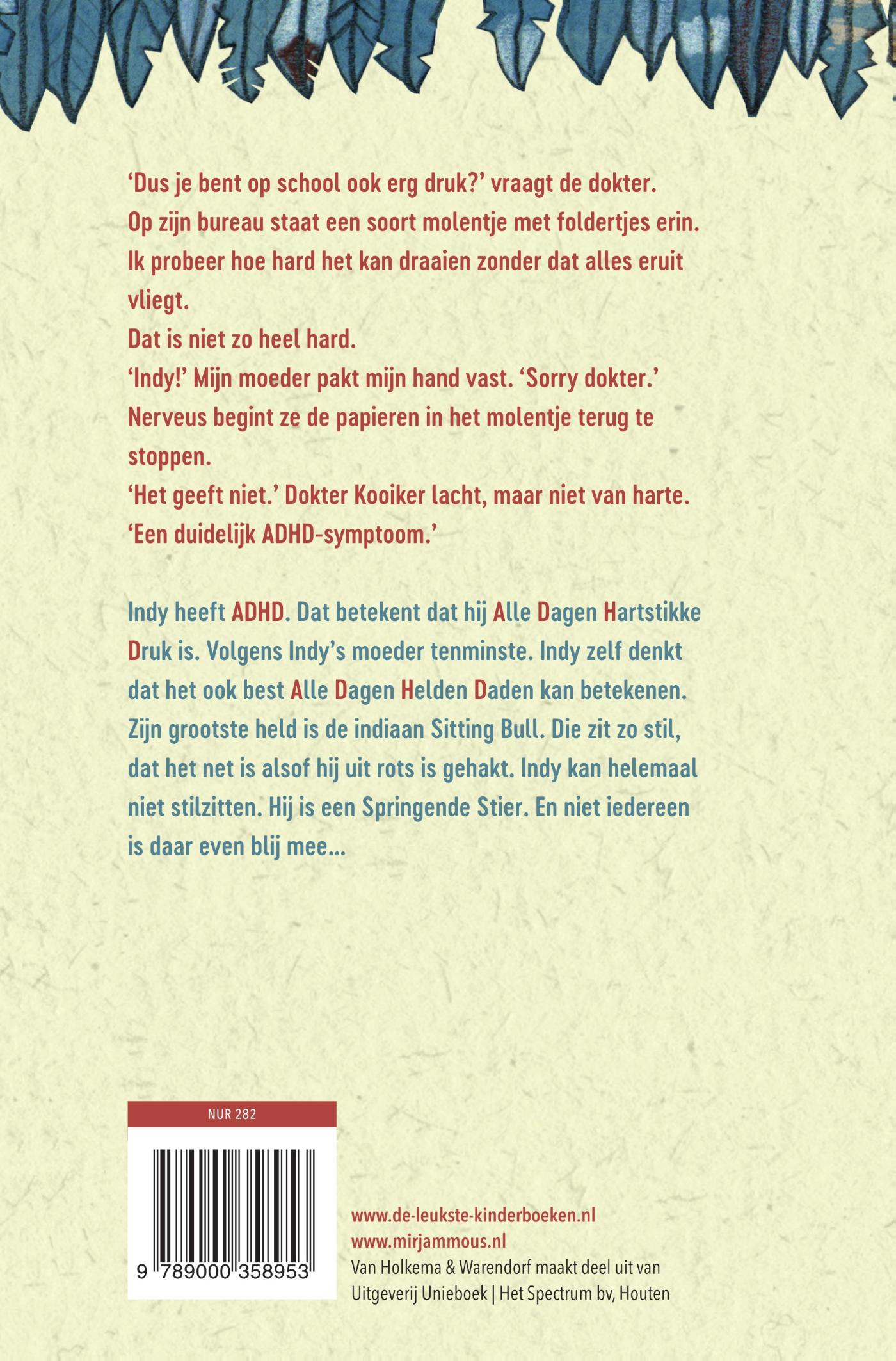 Achterkant van Alle dagen hartstikke druk