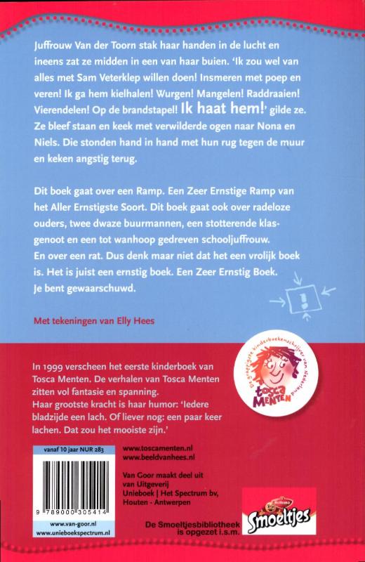Achterkant van Operatie Zeer Ernstige Ramp