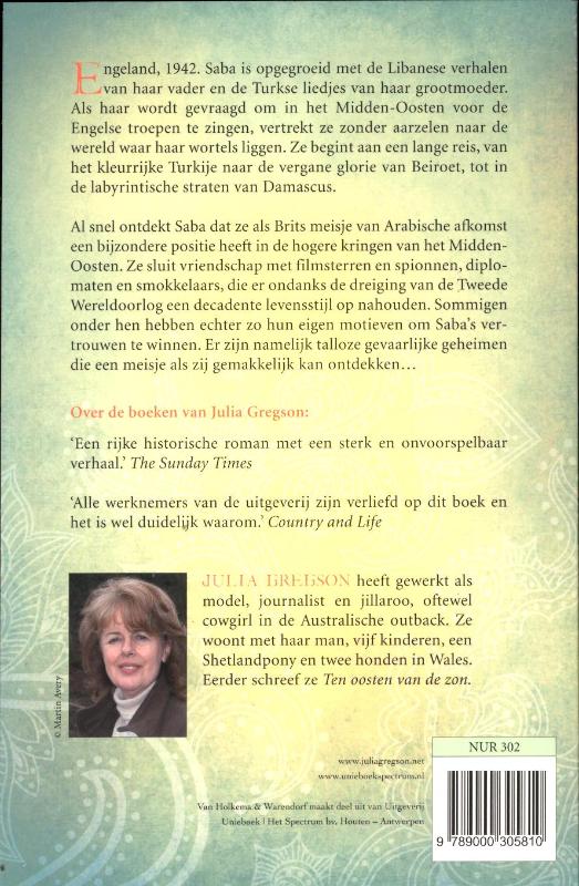 Achterkant van Onder een eindeloze hemel