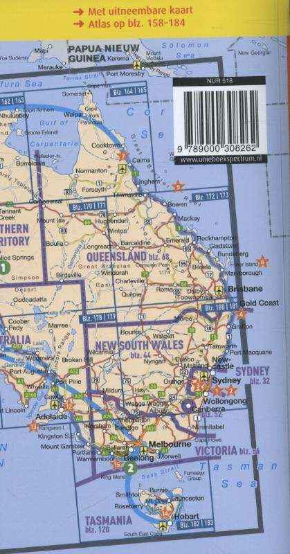 Achterkant van Australie