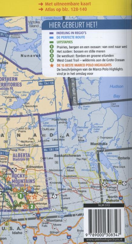 Achterkant van Canada-West