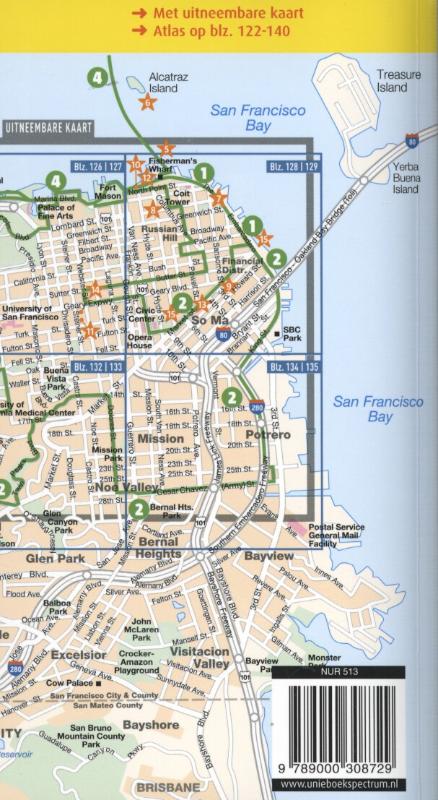 Achterkant van San Francisco