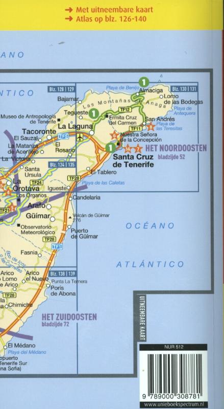 Achterkant van Tenerife