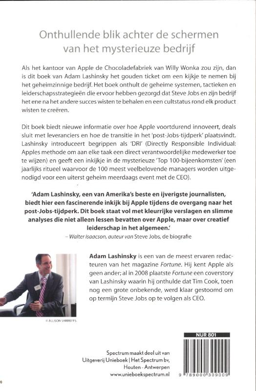 Achterkant van Apple
