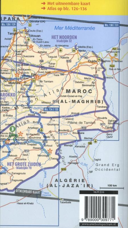 Achterkant van Marokko