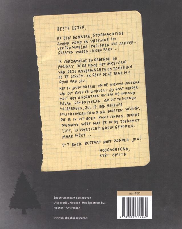 Achterkant van Finish this book