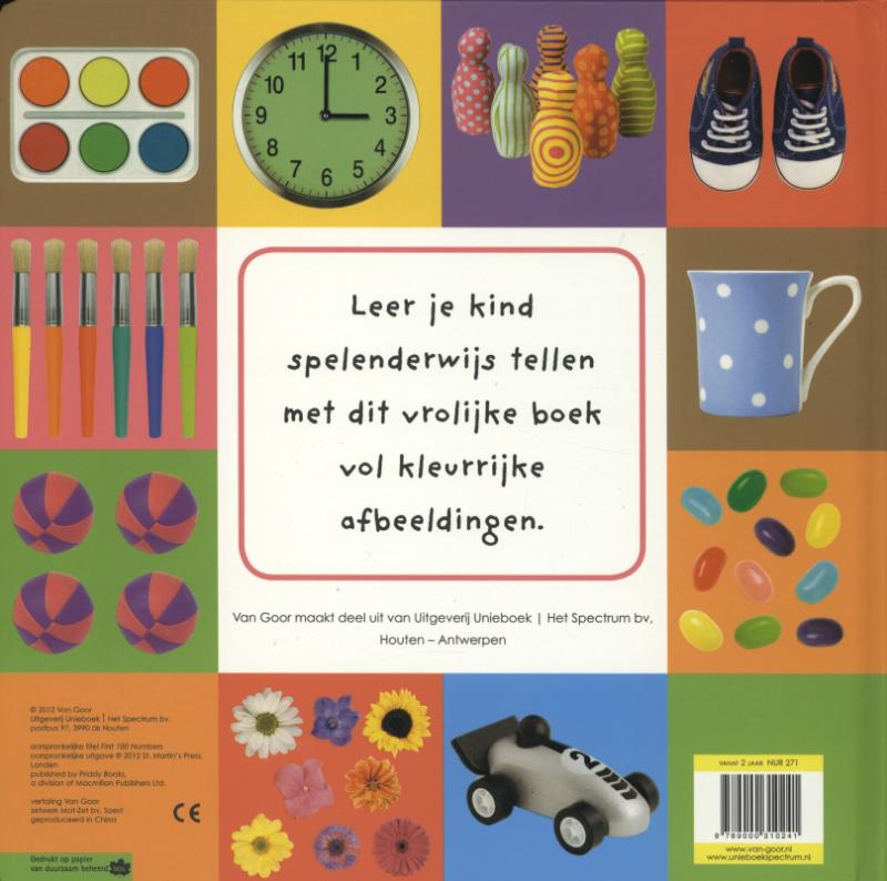 Achterkant van Mijn eerste 100 cijfers
