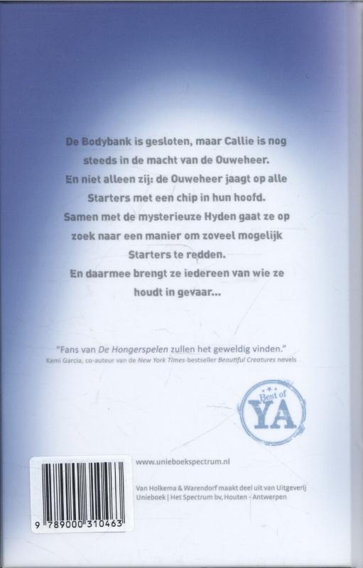 Achterkant van Enders