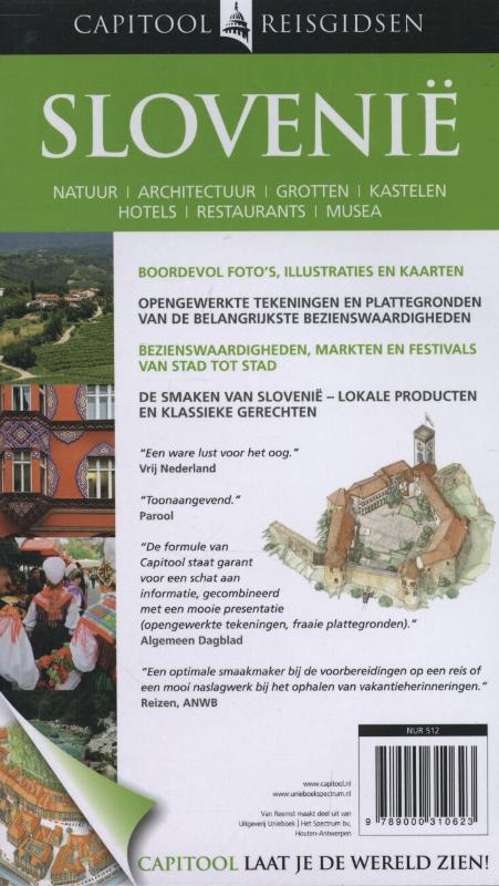 Achterkant van Slovenië