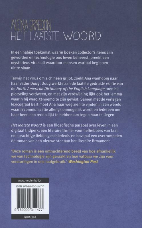 Achterkant van Het laatste woord