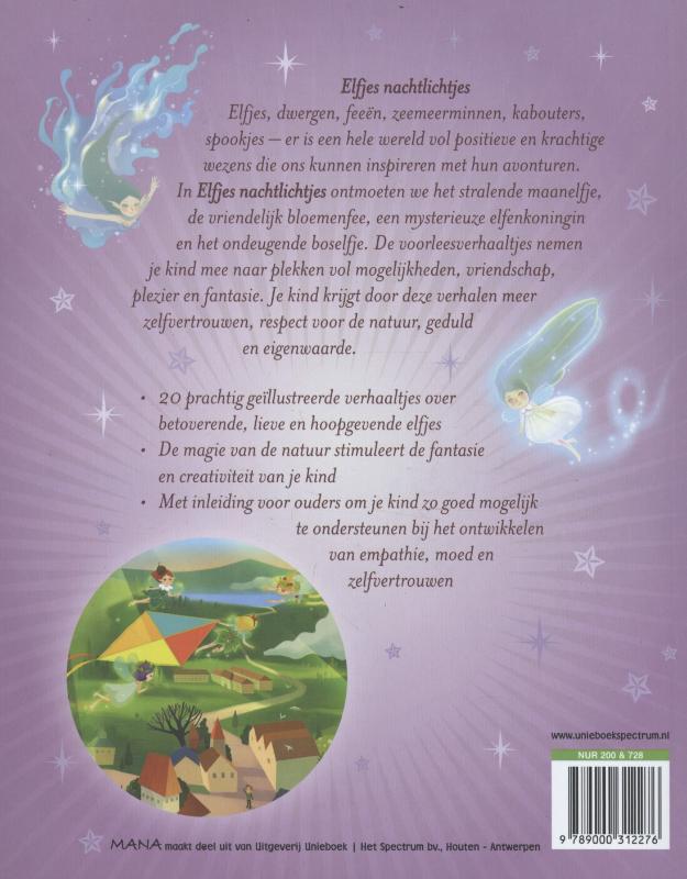 Achterkant van Elfjes nachtlichtjes
