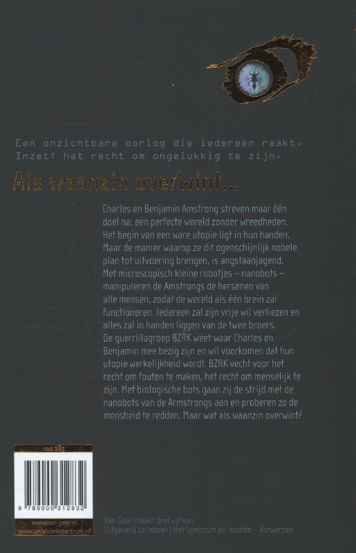 Achterkant van BZRK