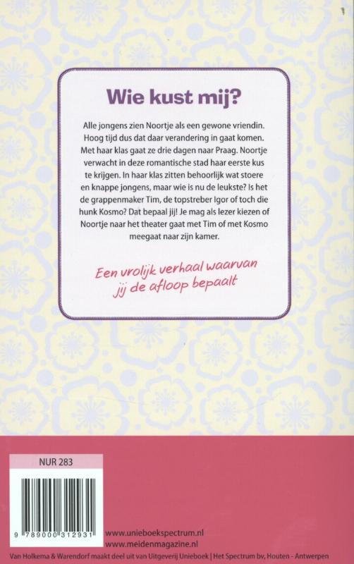 Achterkant van Wie kust mij?