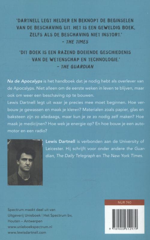 Achterkant van Na de apocalyps