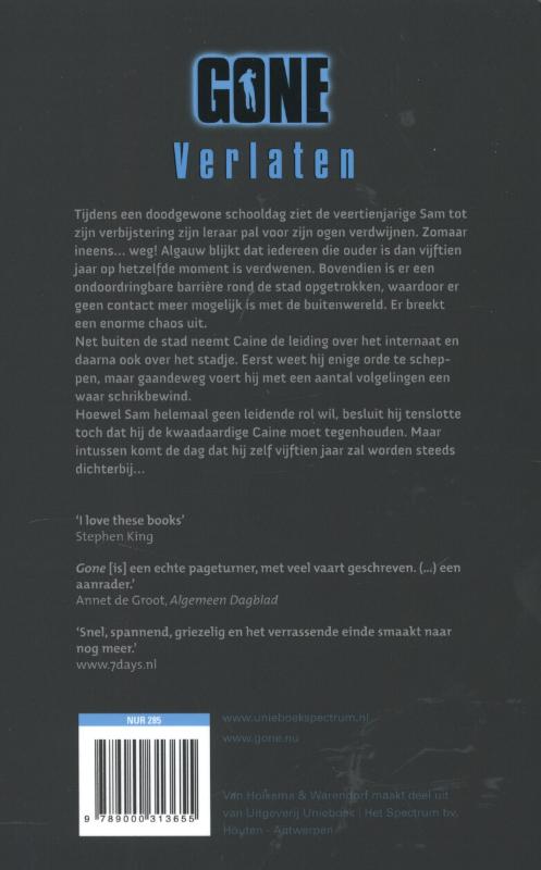 Achterkant van Verlaten