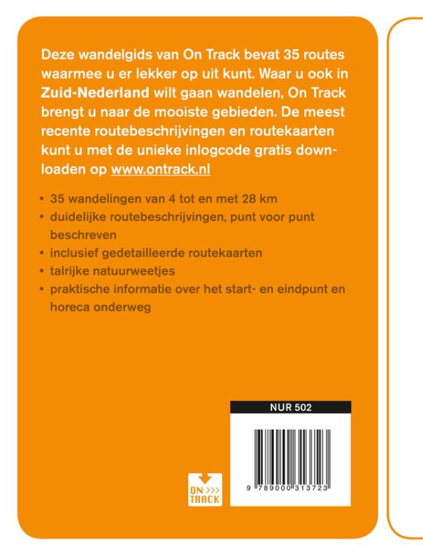 Achterkant van Zuid Nederland Wandelroutes