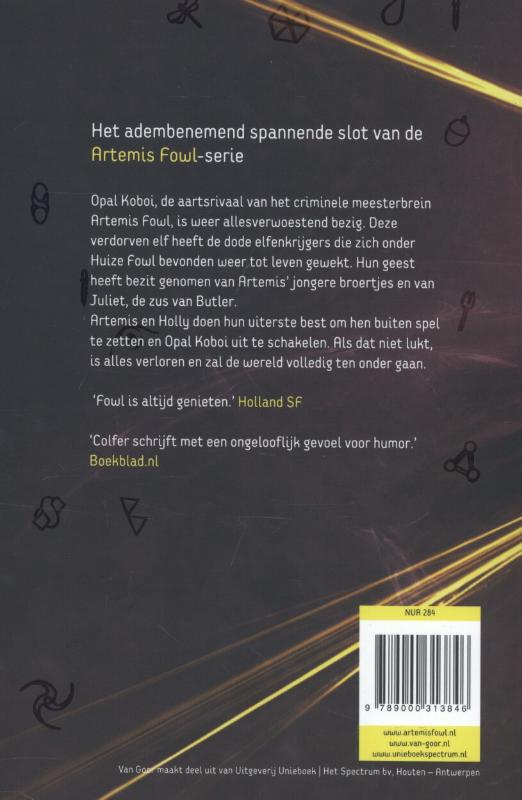 Achterkant van De laatste beschermer