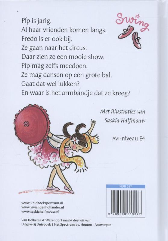 Achterkant van Hoera voor Pip