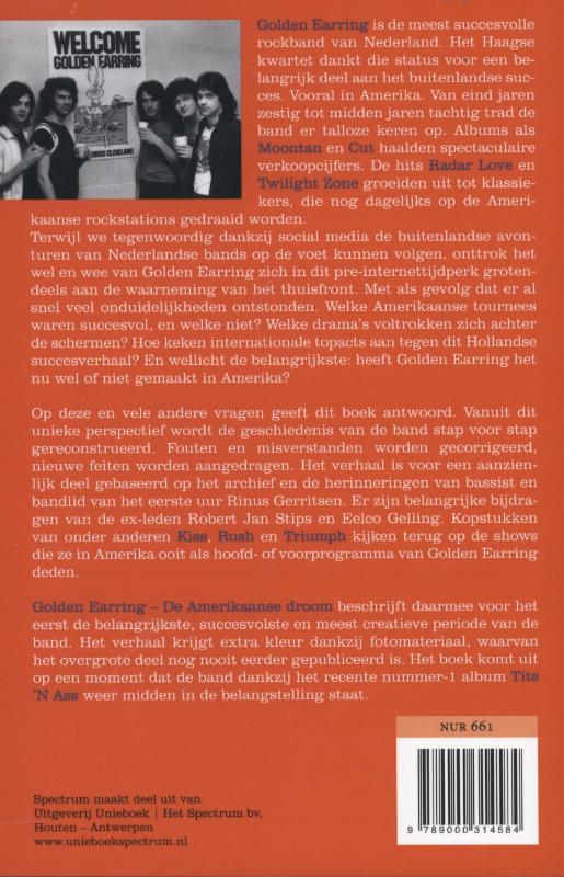 Achterkant van Golden Earring