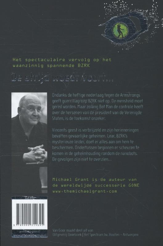 Achterkant van BZRK II