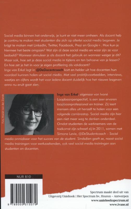 Achterkant van DeDocentcoach