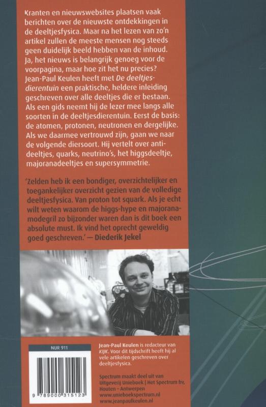 Achterkant van De deeltjesdierentuin