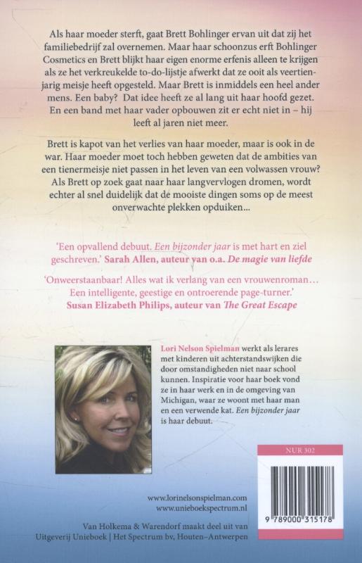 Achterkant van Een bijzonder jaar