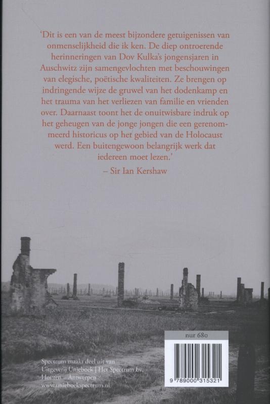 Achterkant van Landschappen van de metropool van de dood