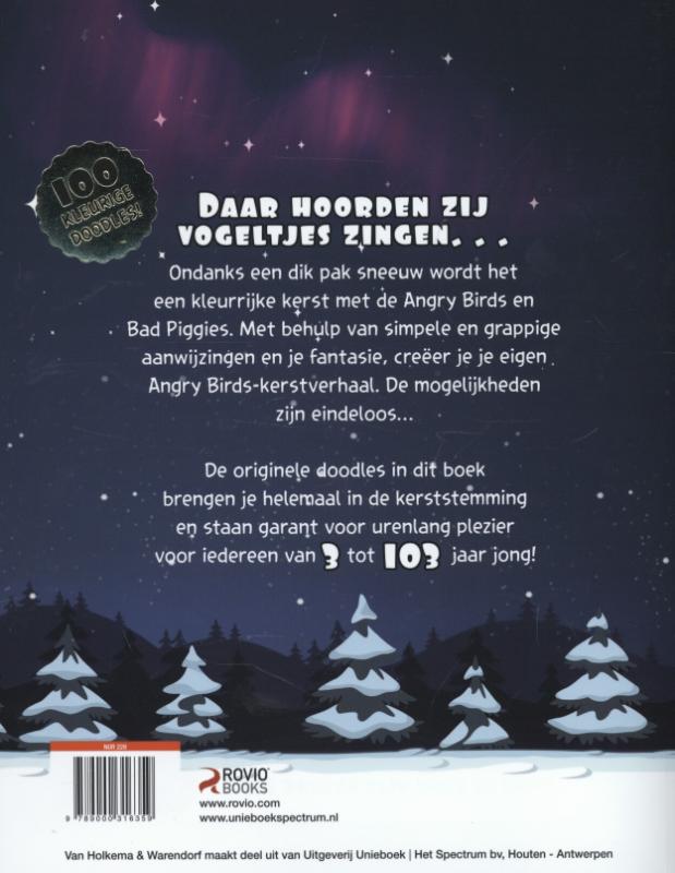 Achterkant van Het grote kerst teken boek