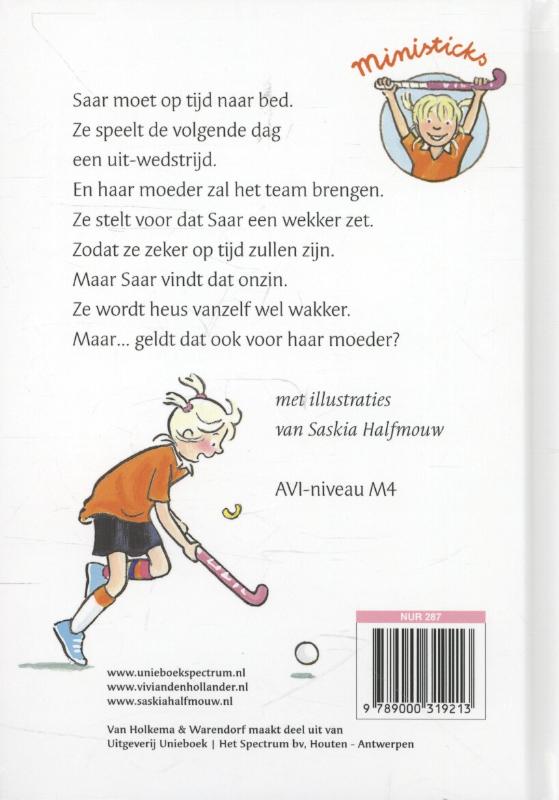 Achterkant van Snel naar het veld