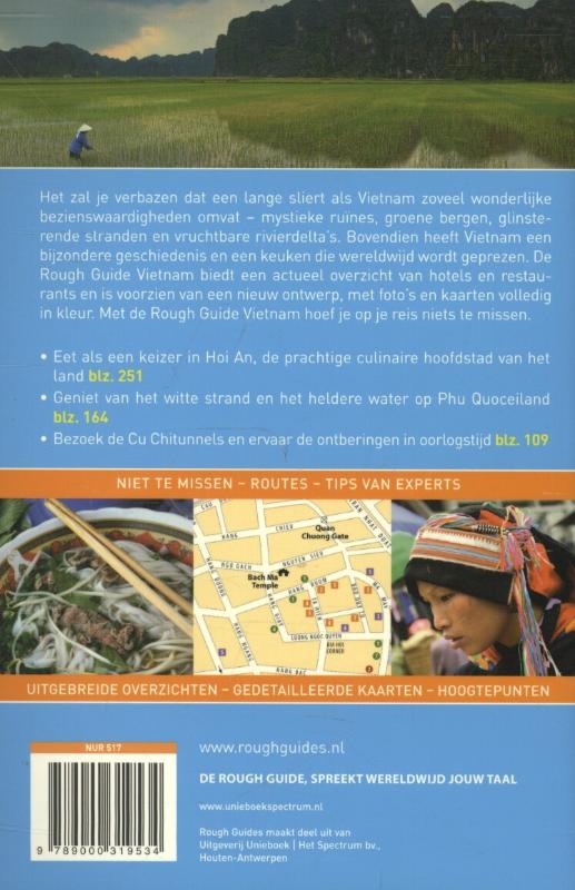 Achterkant van Vietnam