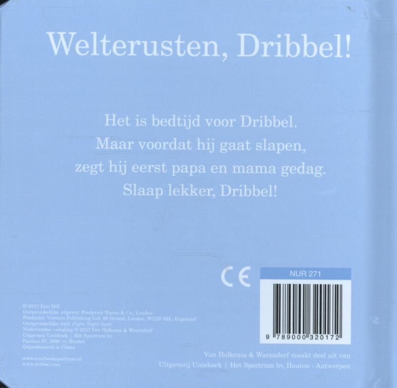 Achterkant van Welterusten, Dribbel!