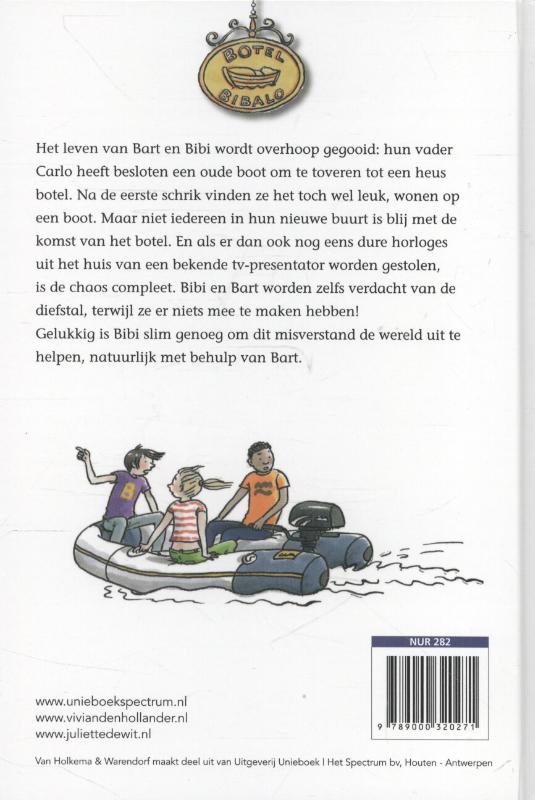 Achterkant van Een spetterend begin