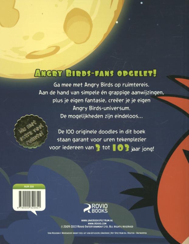 Achterkant van Tekenboek