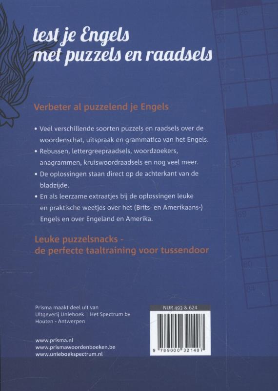Achterkant van Test je Engels