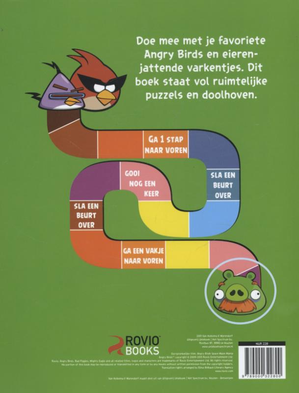 Achterkant van Raadsels in de ruimte