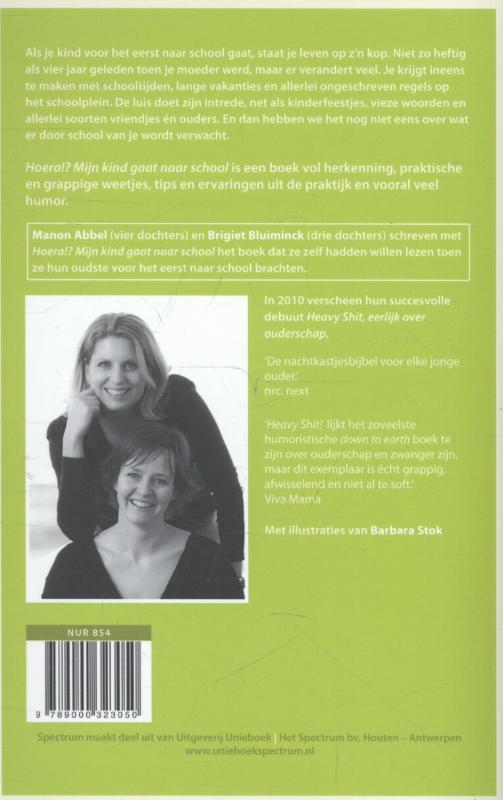 Achterkant van Hoera?! Mijn kind gaat naar school
