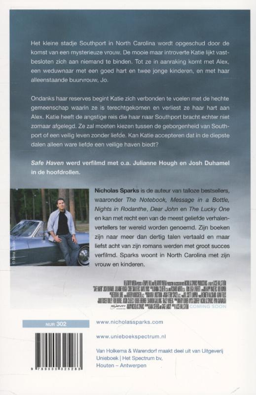 Achterkant van Safe Haven (Veilige haven)