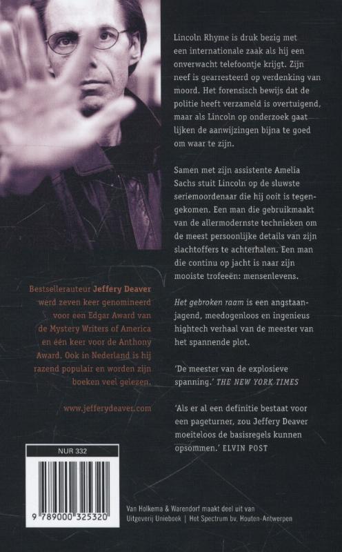 Achterkant van Het gebroken raam