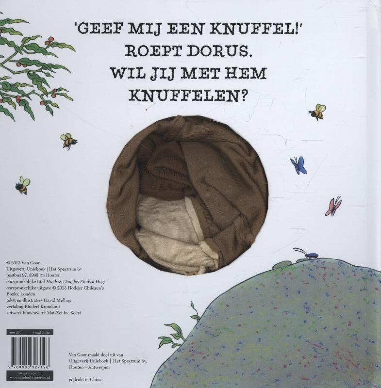 Achterkant van Geef mij een knuffel!