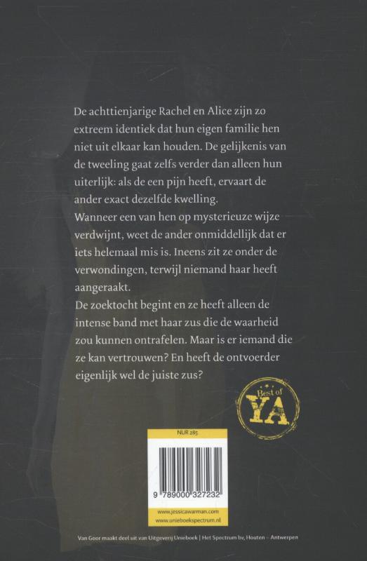Achterkant van Duister spel