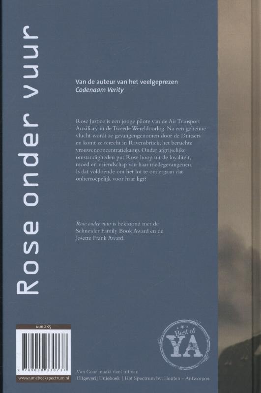 Achterkant van Rose onder vuur