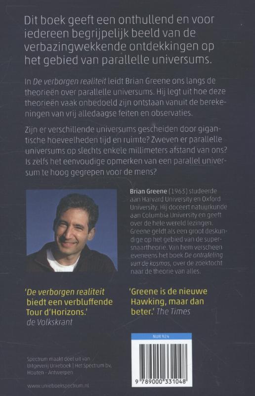Achterkant van De verborgen realiteit